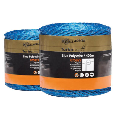 Image of Duopack Blue Polywire (2x400 metres)