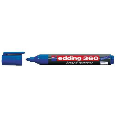 Afbeelding van edding 360 boardmarker blauw 1ST 1,5 3 mm / 4 360003