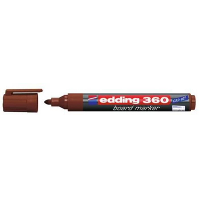 Afbeelding van edding 360 boardmarker bruin 1ST 1,5 3 mm / 4 360007