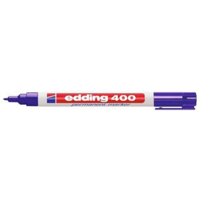 Afbeelding van edding 400 permanent marker violet 1ST 1 mm / 4 400008