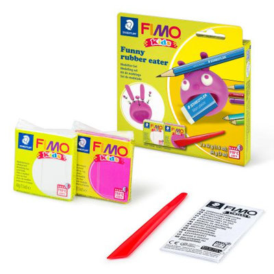 Afbeelding van Fimo kids funny kits set &#039;funny rubber eater&#039;