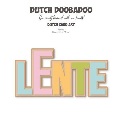 Afbeelding van Dutch Doobadoo Card Art Lente (NL) A5 470.784.190