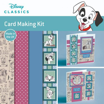 Afbeelding van 101 Dalmatians 6x6 Card Making Kit Makes 3 Cards