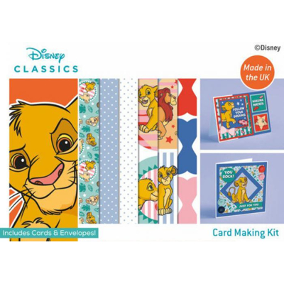 Afbeelding van The Lion King Card Making Kit Makes 15 Cards