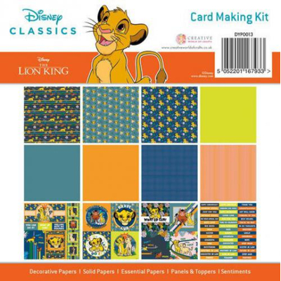 Afbeelding van The Lion King Card Making 8x8 Pad