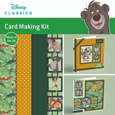 Afbeelding van The Jungle Book 6x6 Card Making Kit Makes 3 Cards