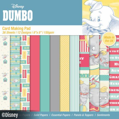 Afbeelding van Dumbo Card Making 8x8 Pad