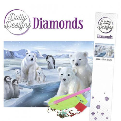 Afbeelding van Dotty Designs Diamonds Polar Bears