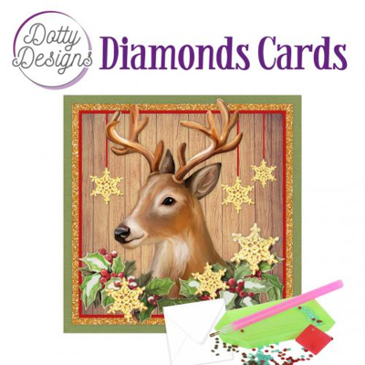 Afbeelding van Dotty Designs Diamond Cards Deer
