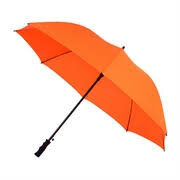 Afbeelding van Golf Paraplu Windveer Extra Sterk Oranje