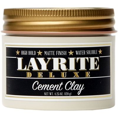 Afbeelding van Layrite Cement Hair Clay Pomade 120gr