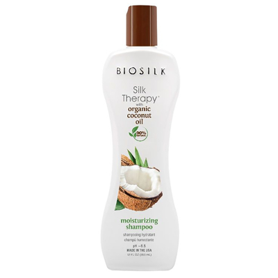 Afbeelding van Biosilk Silk Therapy Coconut Oil Moisturizing Shampoo 355 ml