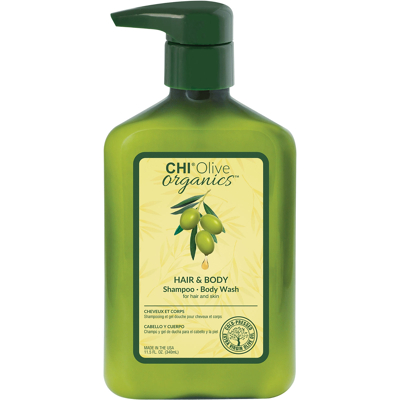 Afbeelding van CHI Olive Organics Hair &amp; Body Shampoo 340 ml