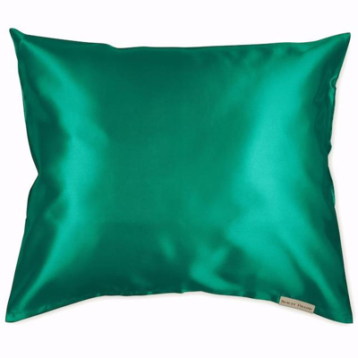 Afbeelding van Beauty Pillow Satijnen Kussensloop Forest Green 60 x 70 cm