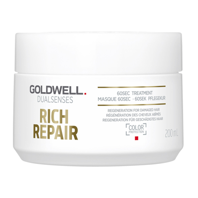 Afbeelding van Goldwell Dualsenses Rich Repair 60sec Treatment Masker 200 ml