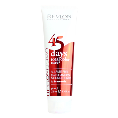 Afbeelding van Revlon 45 Days Color 2 in 1 Shampoo &amp; Conditioner Reds 275 ml
