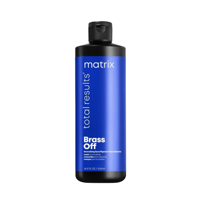 Afbeelding van Matrix Total Results Brass Off Masker Voor Blond Haar 500 ml