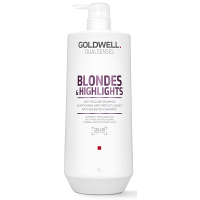 Afbeelding van Goldwell Dualsenses Blondes &amp; Highlights Anti Yellow Shampoo 1000 ml