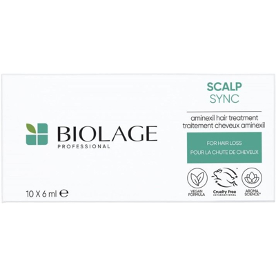 Afbeelding van Biolage ScalpSync Pro Aminexil Anti Hair loss Tonic 10x6 ml