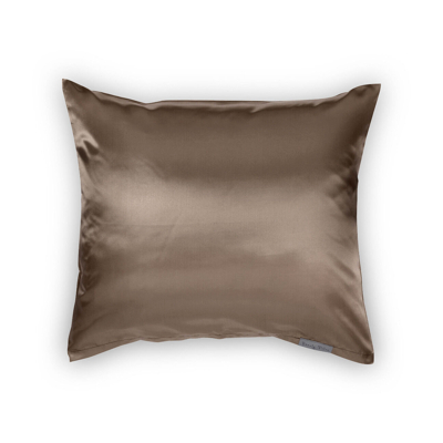 Afbeelding van Beauty Pillow Satijnen Kussensloop Taupe 60x70 cm