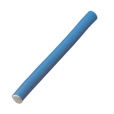 Afbeelding van Comair flex rollers 6 stuks kort blauw 14 mm
