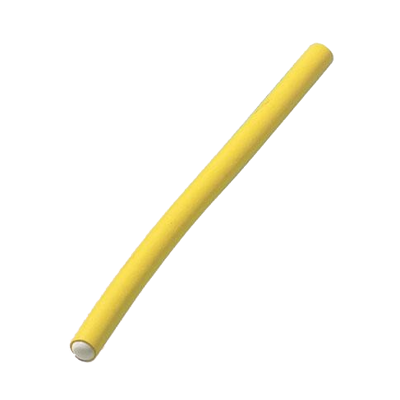 Afbeelding van Comair flex rollers 6 stuks kort geel 10 mm
