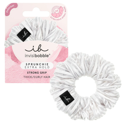 Afbeelding van Invisibobble Sprunchie Extra Hold Pure White
