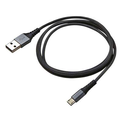 Afbeelding van Celly Datakabel Micro USB Nylon 1 Meter Zwart