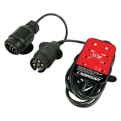 Afbeelding van Carpoint Stekkerdoos tester LED