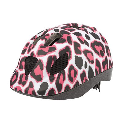 Afbeelding van Polisport Kinder Helm Pinky Cheetah 46/53cm wit/roze