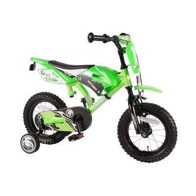 Afbeelding van Volare Kinderfiets Motobike 12 inch Groen