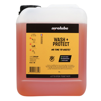 Afbeelding van Airolube Wash &amp; Protect Car shampoo + waxprotection 5 Liter Jerrycan