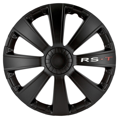 Afbeelding van AutoStyle 4 Delige Wieldoppenset RS T 13 inch zwart