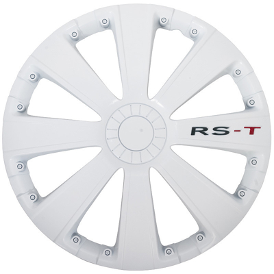 Afbeelding van AutoStyle 4 Delige Wieldoppenset RS T 13 inch wit