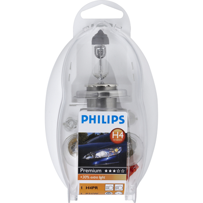 Afbeelding van Philips Lampenset H4 12V