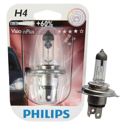 Afbeelding van Philips H1 Halogeen lamp 12V P14.5s VisionPlus