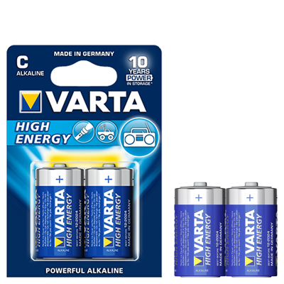 Afbeelding van VARTA Alkaline batterij C 2 pack