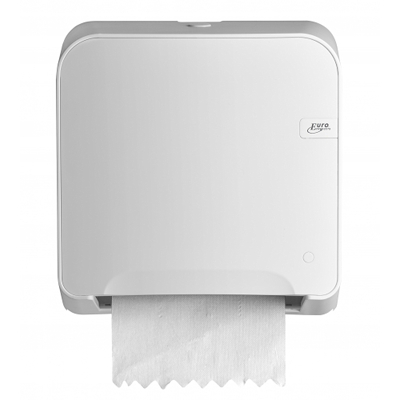 Afbeelding van Euro Products Quartz Mini Matic XL Handdoekautomaat Wit