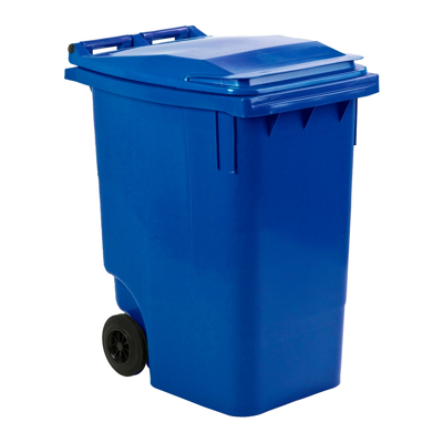 Afbeelding van Mini rolcontainer 360 liter blauw