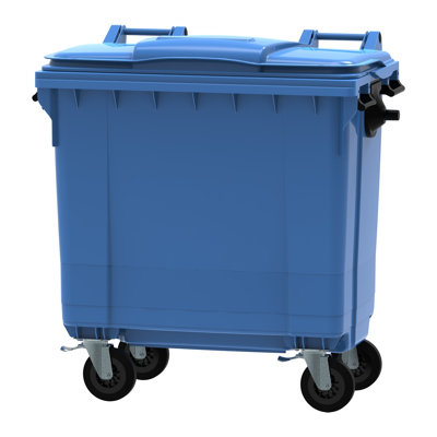 Afbeelding van Kunststof container Blauw Inhoud: 770 liter