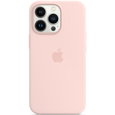 Abbildung von Apple Silicon MagSafe Hülle iPhone 13 Pro Max Chalk Pink MM2R3ZM/A