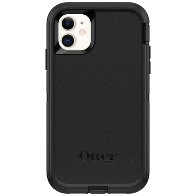 Abbildung von Apple iPhone 11 Hülle Kunststoff OtterBox Hard Case/Backcover Handyhülle Schwarz Shockproof/Stoßfest