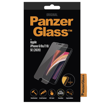 Abbildung von PanzerGlass Gehärtetes Glas Antibakterielle Displayschutzfolie Apple iPhone 6/6s/7/8/SE 2020/SE 2022