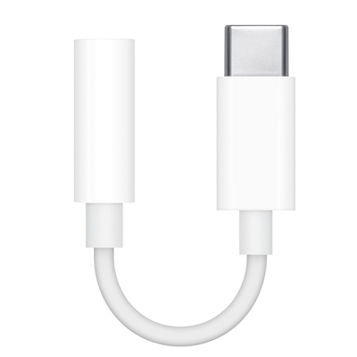 Abbildung von Apple USB C auf 3.5mm Jack Adapter