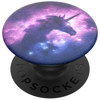 Abbildung von Fingerhalter Handy PopSockets PopGrip Mystic Nebula Bunt Kunststoff
