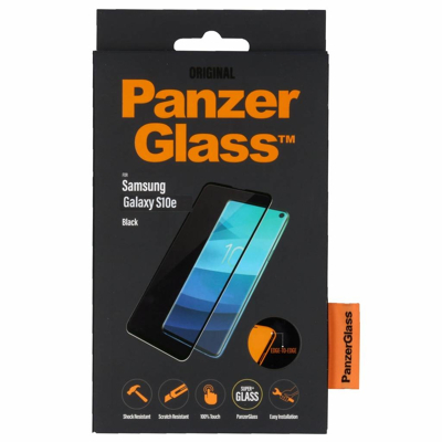 Abbildung von Samsung Galaxy S10e Panzerglas PanzerGlass Case Friendly Screenprotector smartphone Displayschutzfolie für das
