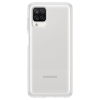 Abbildung von Samsung Soft Clear Kunststoff Back Cover Durchsichtig Galaxy A12