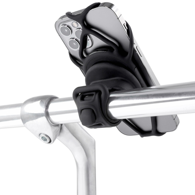 Abbildung von Bone ﻿Bike Tie Connect Kit Handyhalterung Fahrrad Schwarz Silikon