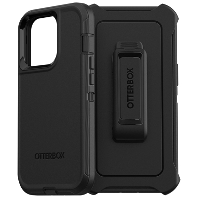 Abbildung von Otterbox Defender Kunststoff Back Cover Schwarz Apple iPhone 13 Pro