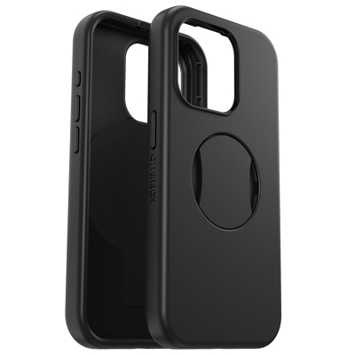 Abbildung von Apple iPhone 15 Pro Hülle Kunststoff OtterBox Hard Case/Backcover Handyhülle Schwarz Shockproof/Stoßfest